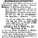 1873-04-08 Kl Versteigerung Baecker Buechner